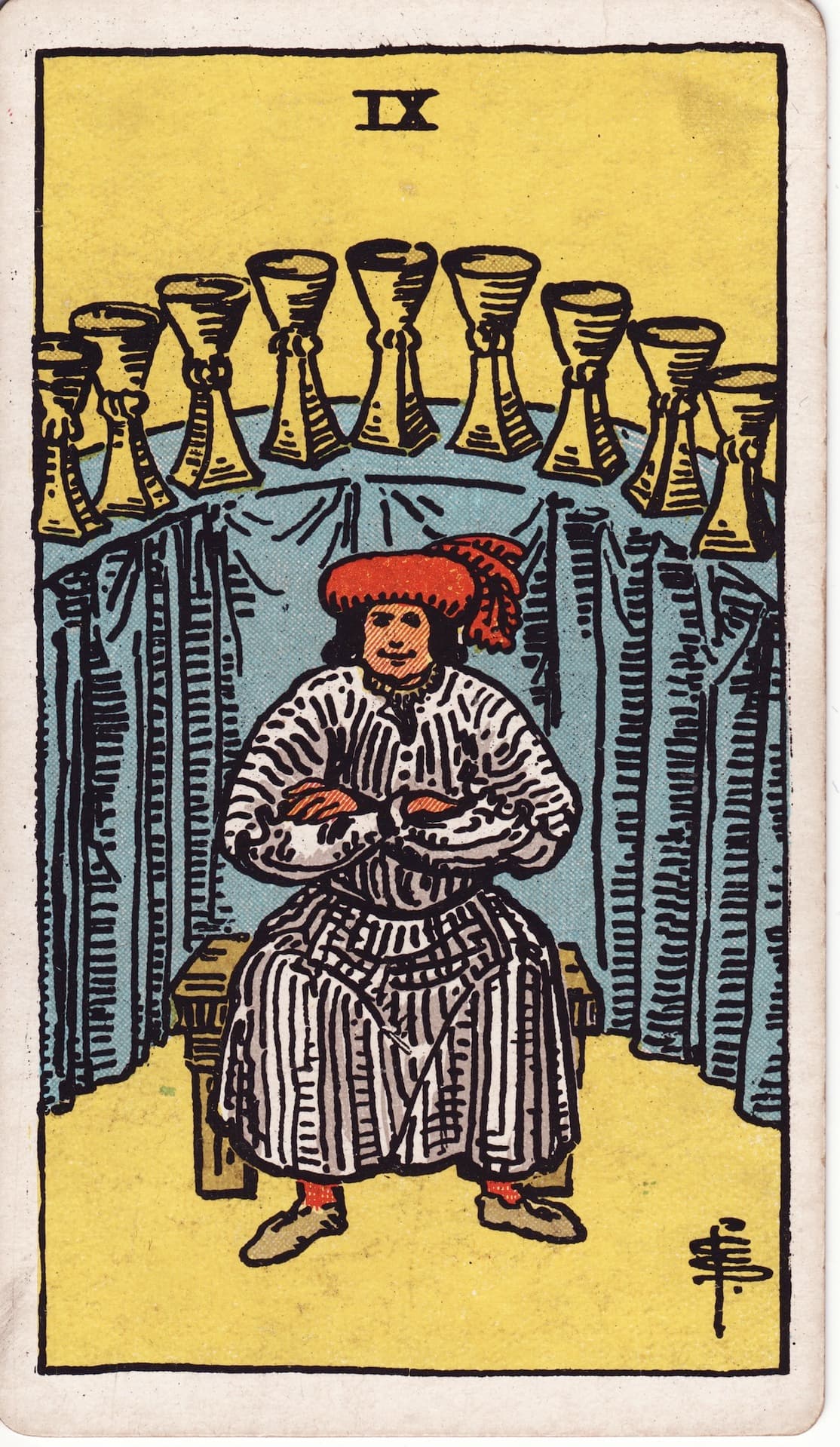 Nine of Cups